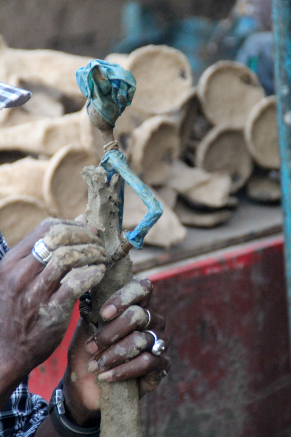 Shaped by hand