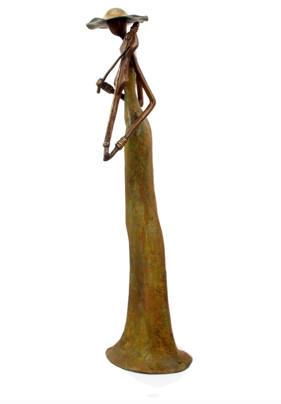 The Muse 20 - West African Bronze Statue