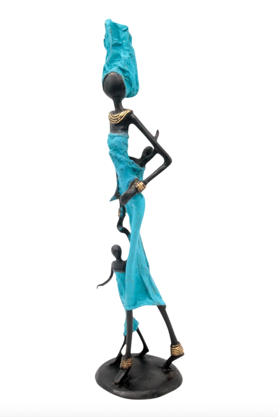The Muse 27 - West African Bronze Statue