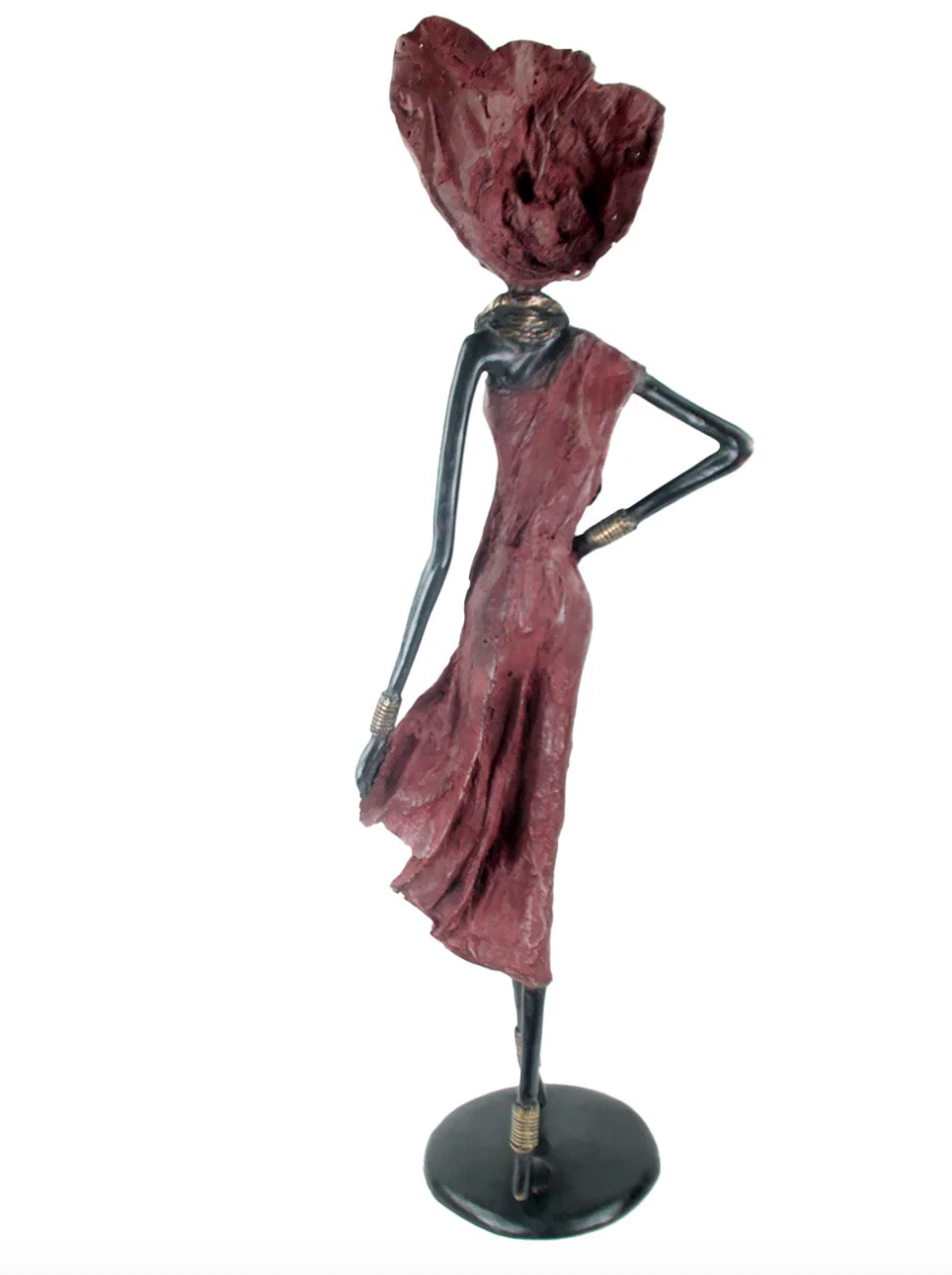 The Muse 33 - West African Bronze Statue