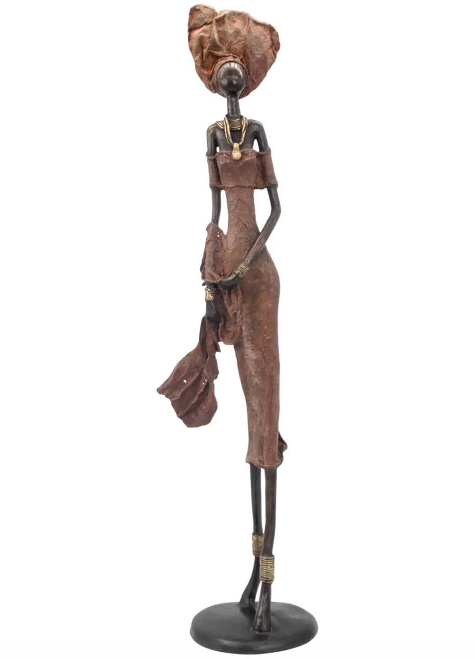 The Muse 34 - West African Bronze Statue