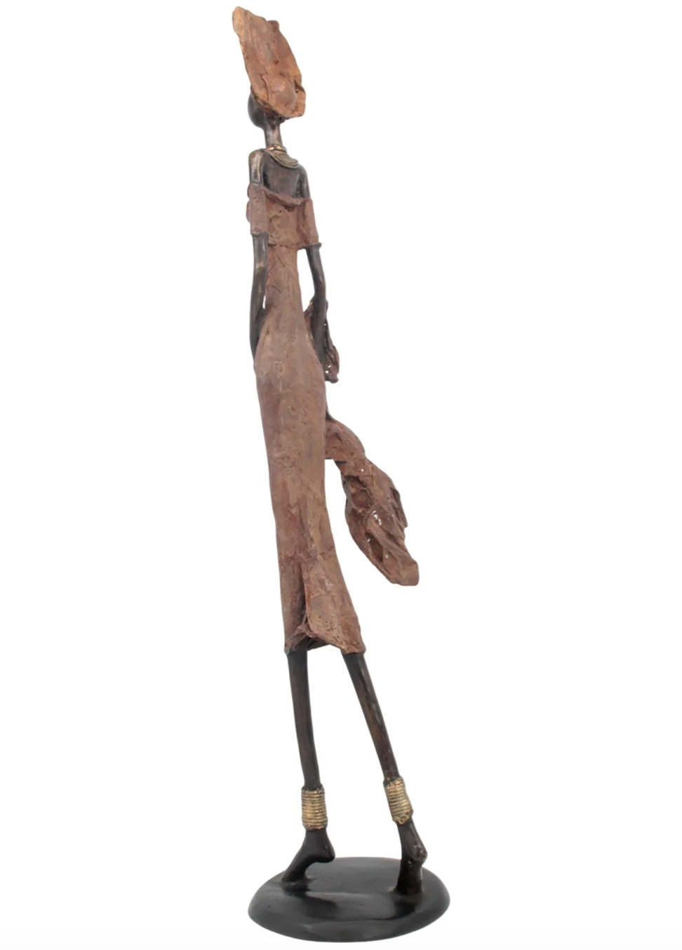 The Muse 34 - West African Bronze Statue