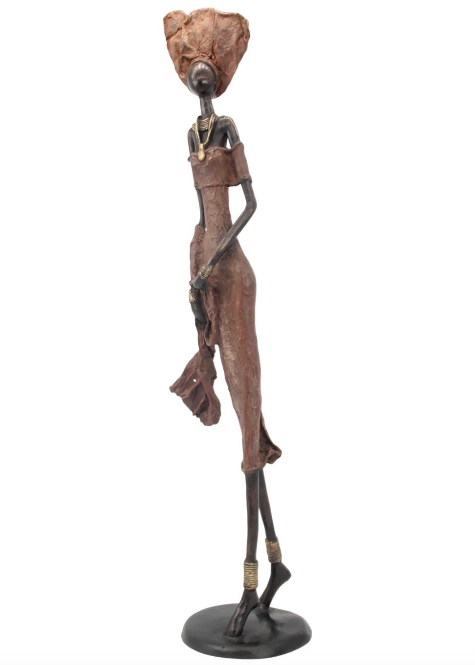 The Muse 34 - West African Bronze Statue