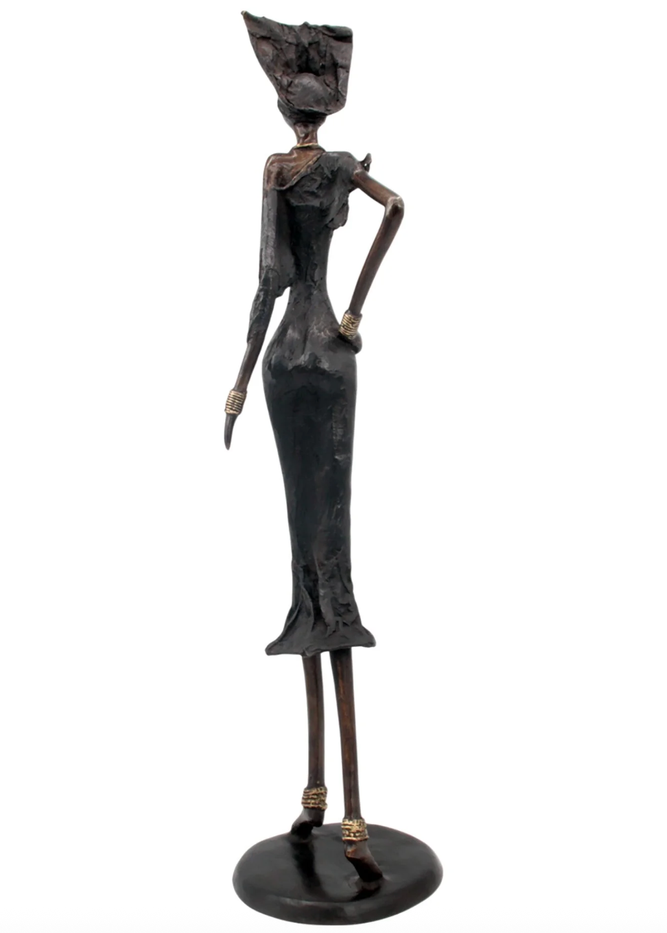 The Muse 35 - West African Bronze Statue