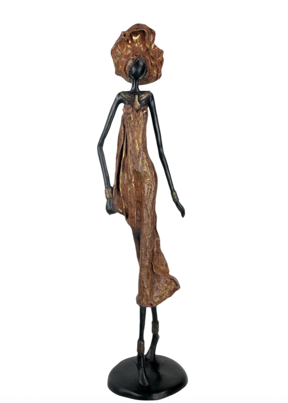 The Muse 36 - West African Bronze Statue