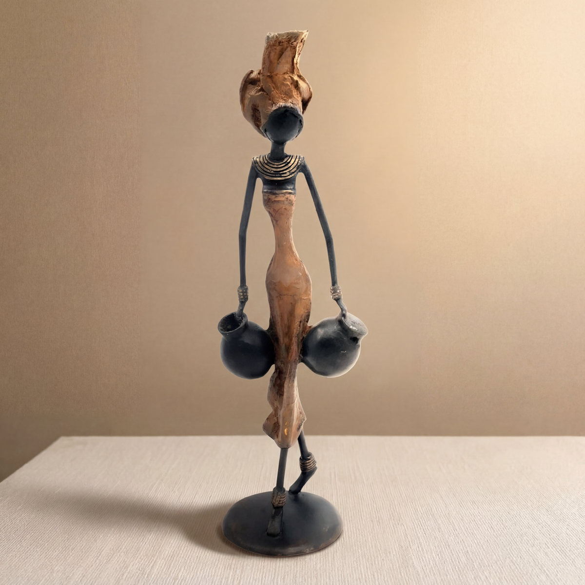 The Muse 04 - West African Bronze Statue