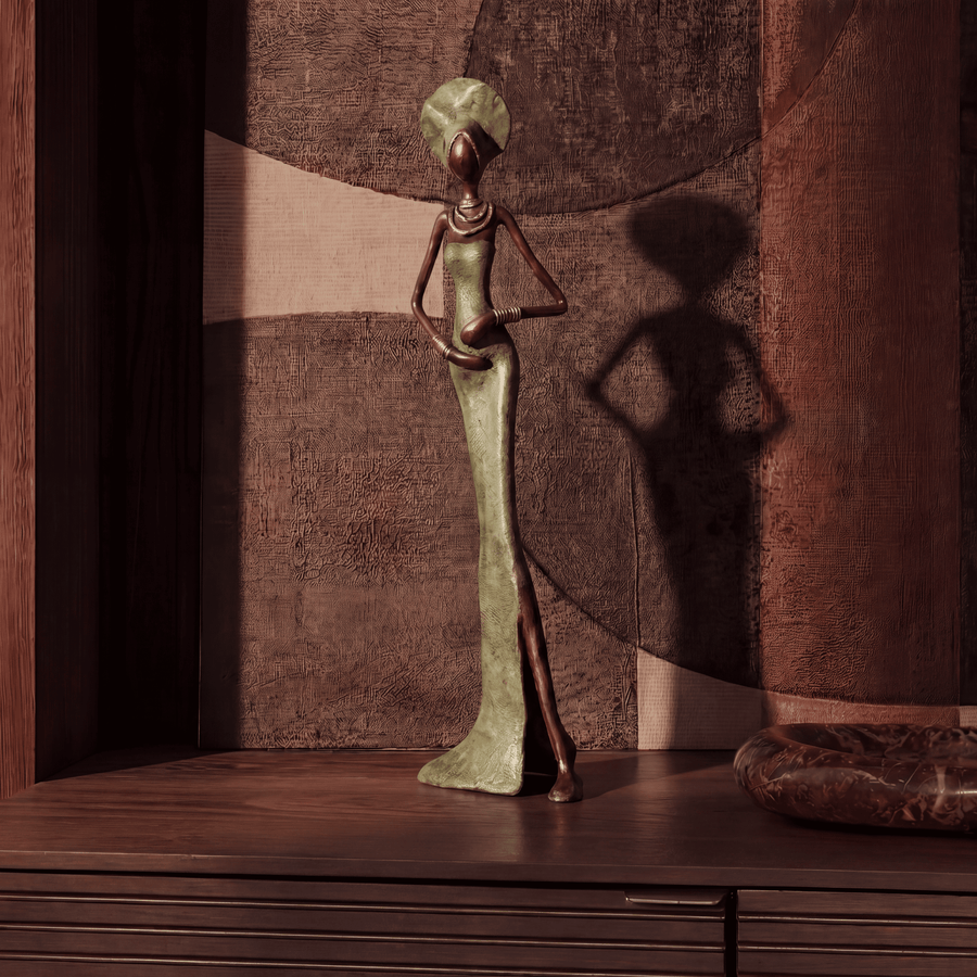 The Muse 19 - West African Bronze Statue