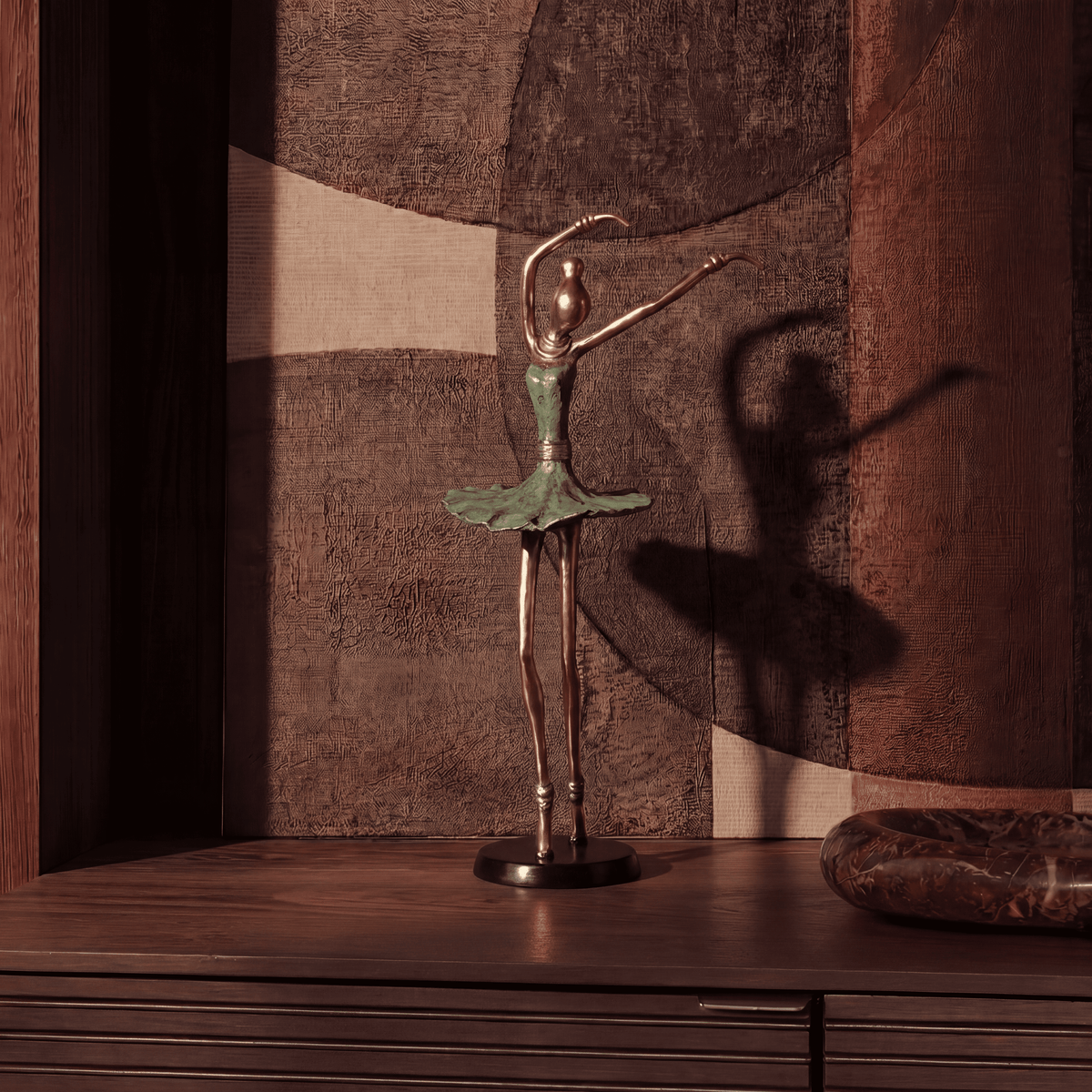 The Ballerina 02 - Bronze Ballerina Statue