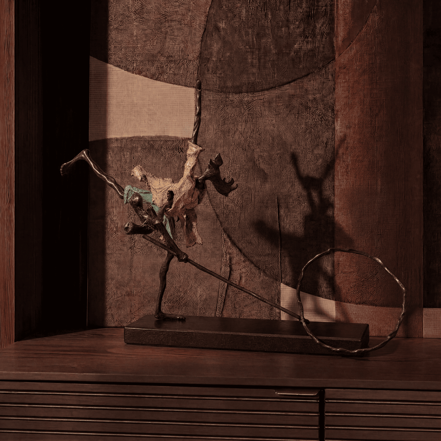 Gurudumu - Heritage Bronze Statue
