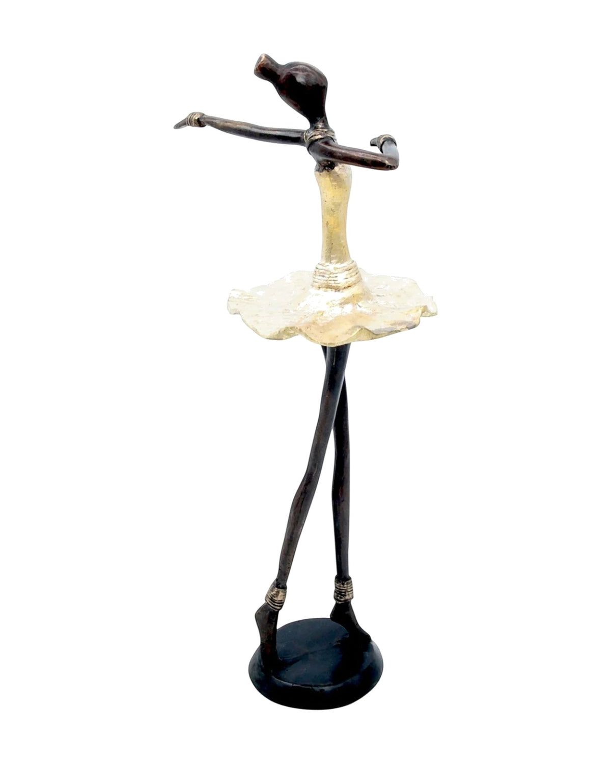 The Ballerina 10, hand-cast bronze sculpture, view 6