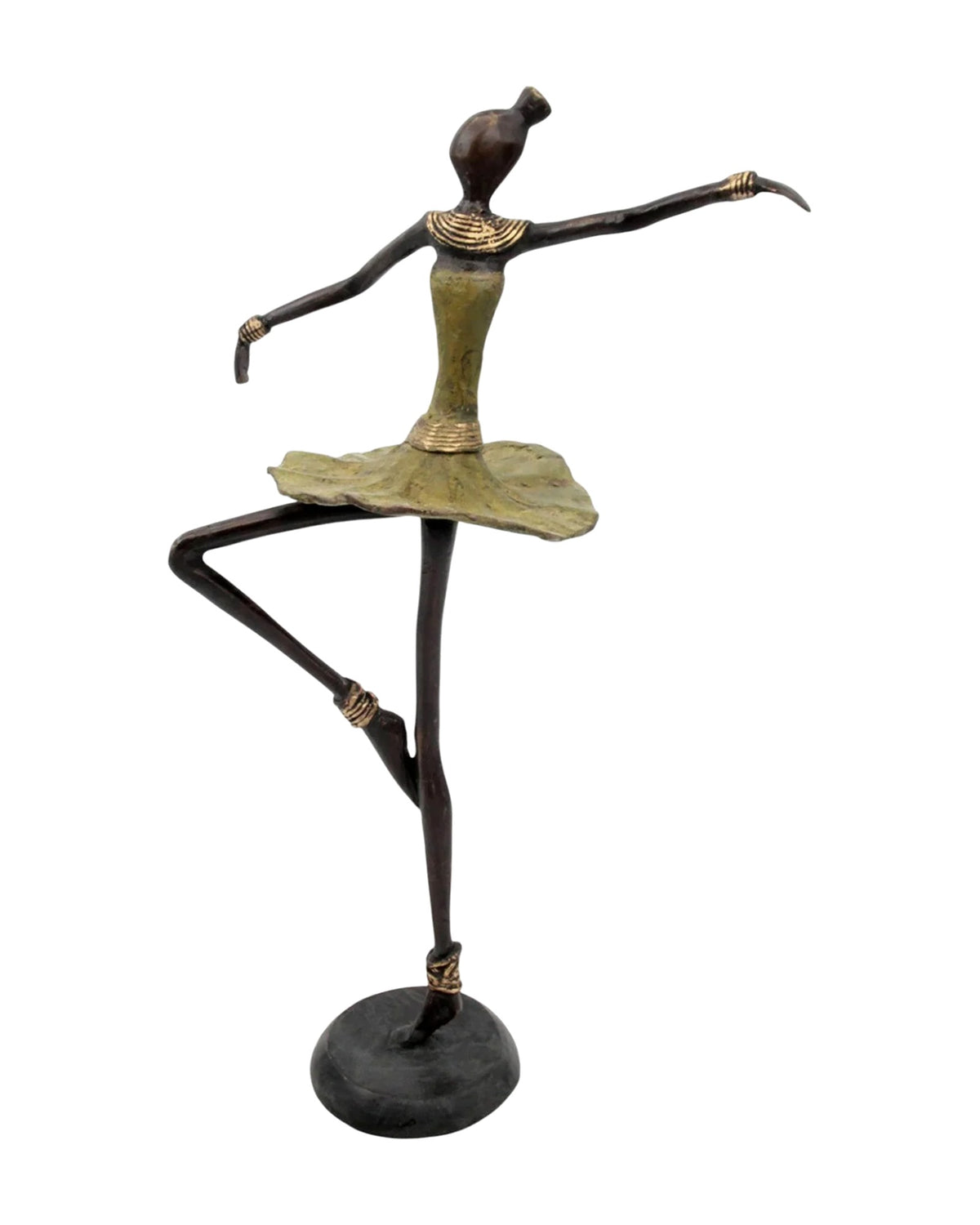 The Ballerina 11, hand-cast bronze sculpture, view 5