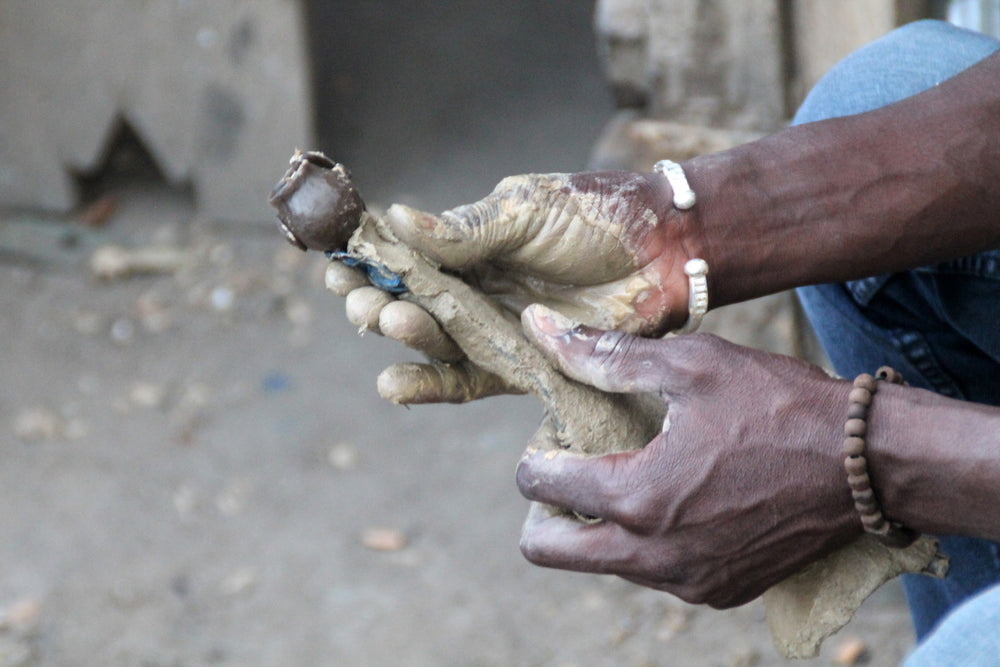 Shaped by hand