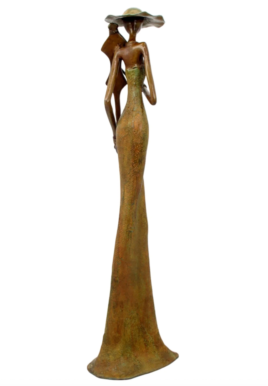 The Muse 20 - West African Bronze Statue
