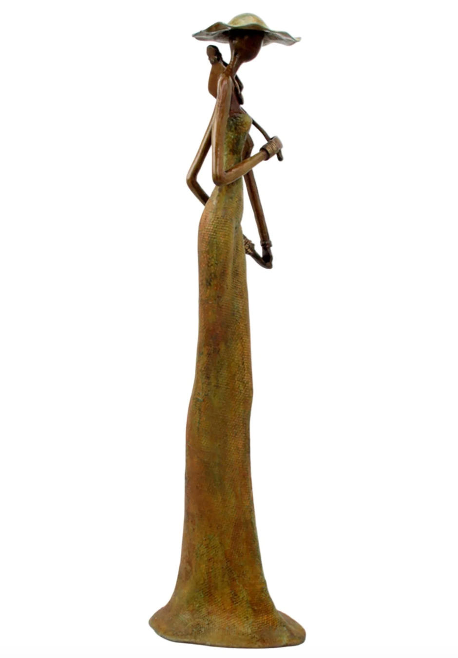 The Muse 20 - West African Bronze Statue