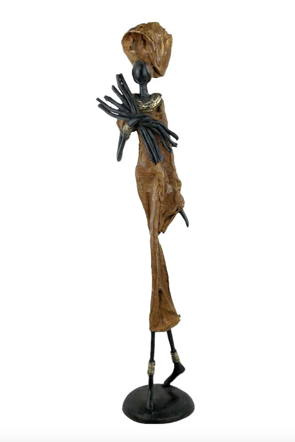 The Muse 22 - West African Bronze Statue