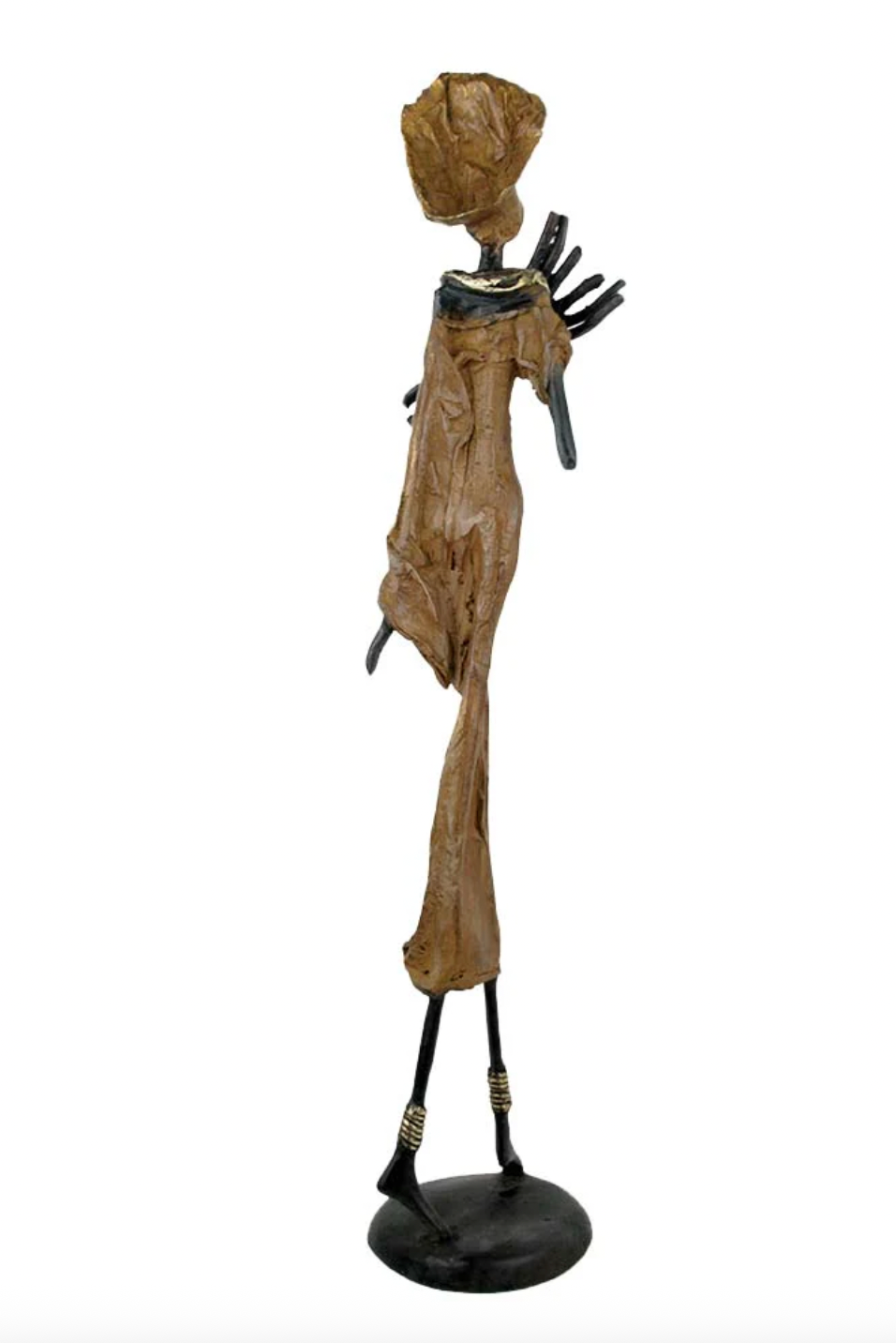 The Muse 22 - West African Bronze Statue