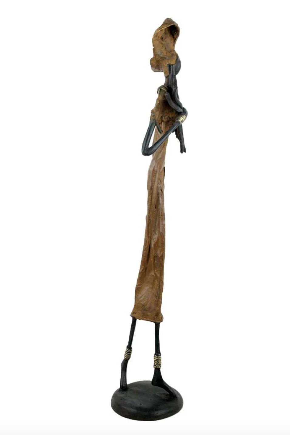 The Muse 22 - West African Bronze Statue