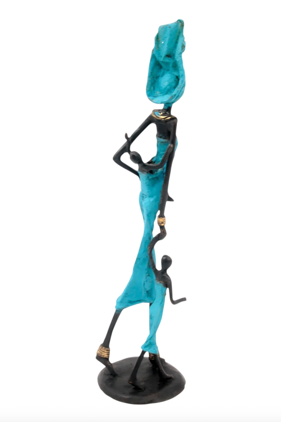 The Muse 27 - West African Bronze Statue