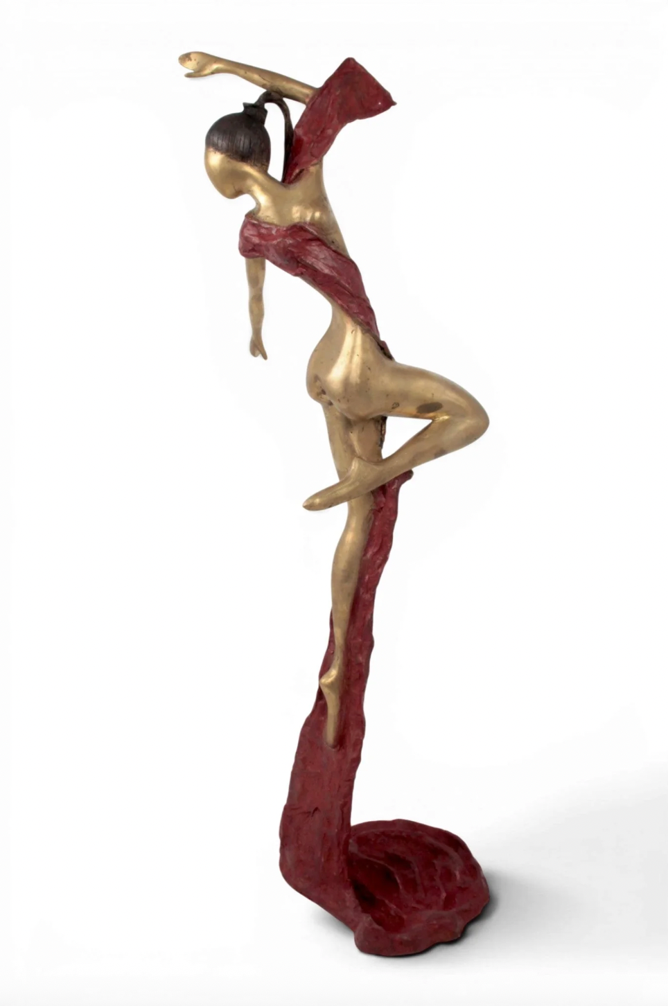 The Dancing Muse 07 - African Bronze Statue