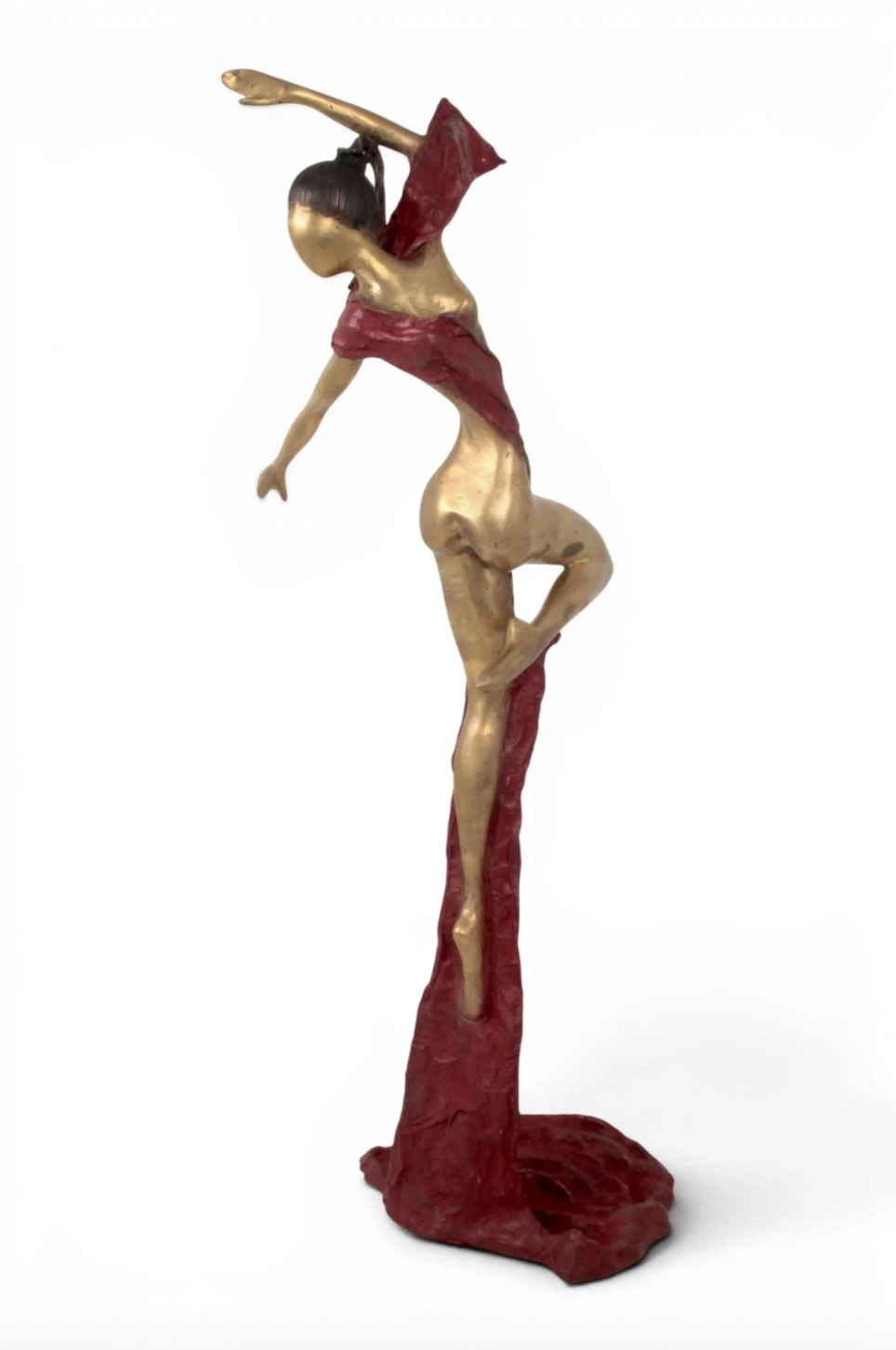 The Dancing Muse 07 - African Bronze Statue