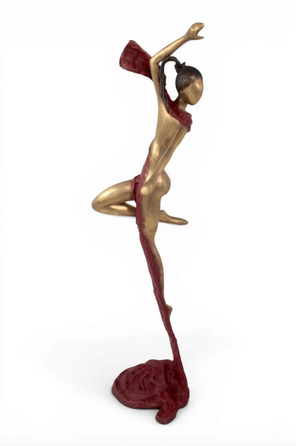 The Dancing Muse 07 - African Bronze Statue