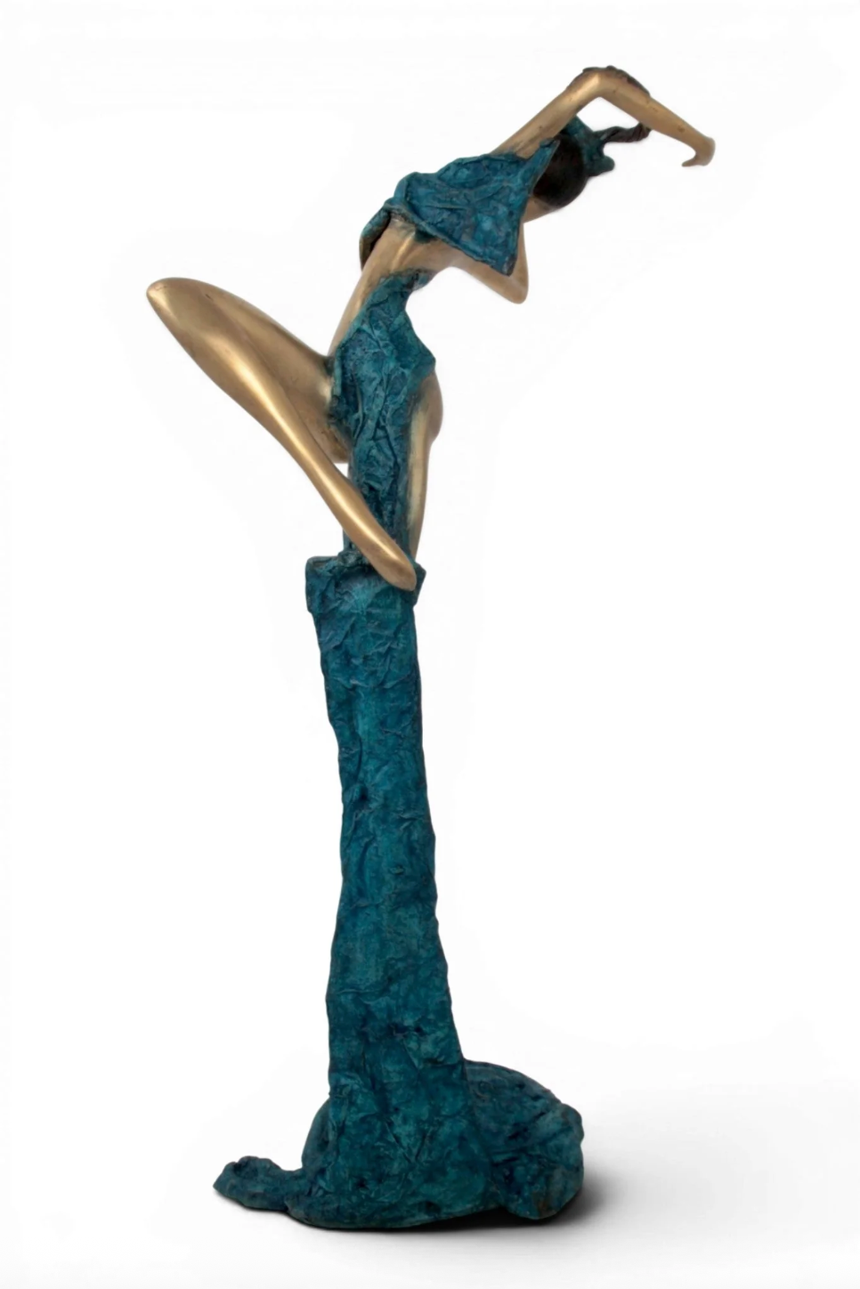 The Dancing Muse 08 - African Bronze Statue