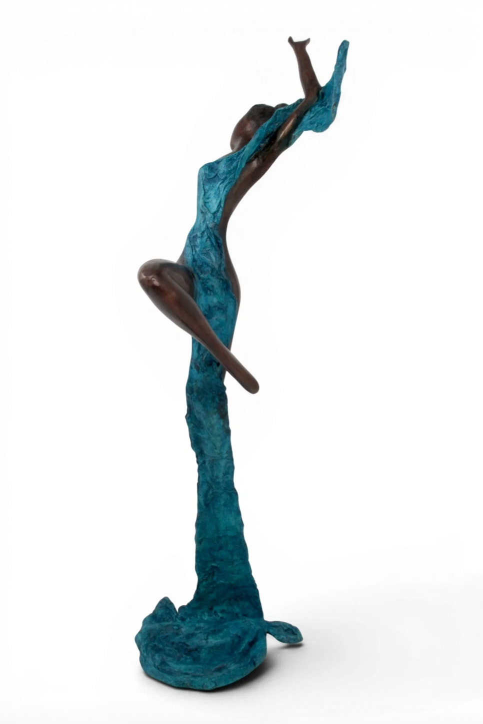 The Dancing Muse 09 - African Bronze Statue