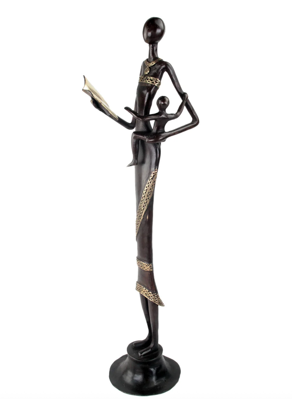 The Muse 30 - West African Bronze Statue