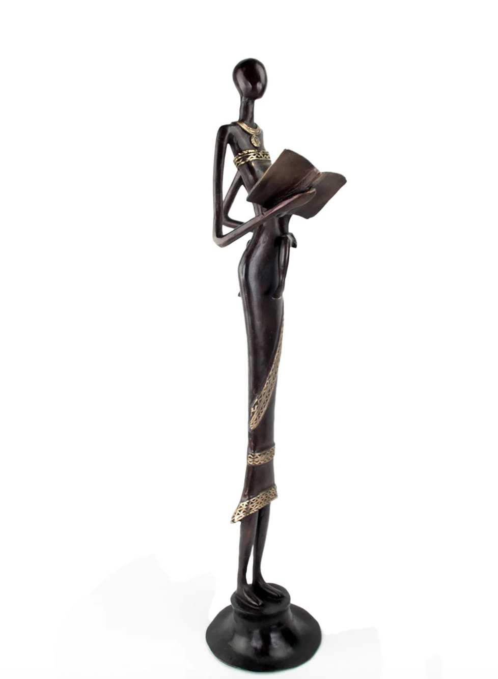 The Muse 30 - West African Bronze Statue