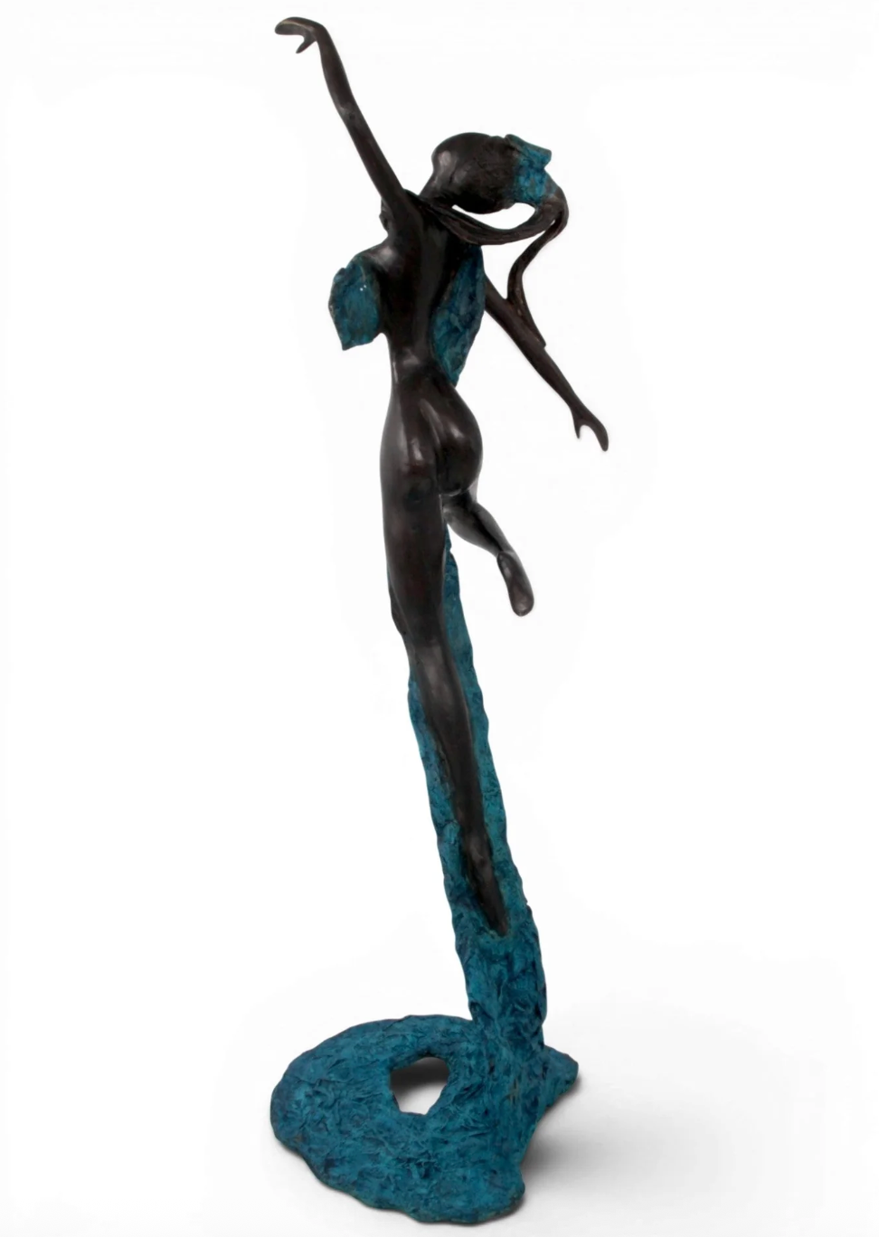 The Dancing Muse 14 - African Bronze Statue