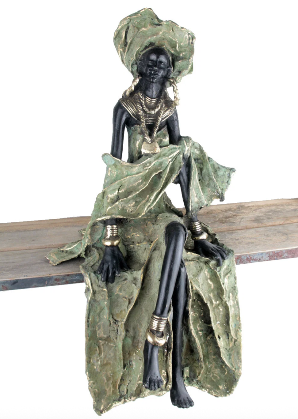 The Muse 32 - West African Bronze Statue