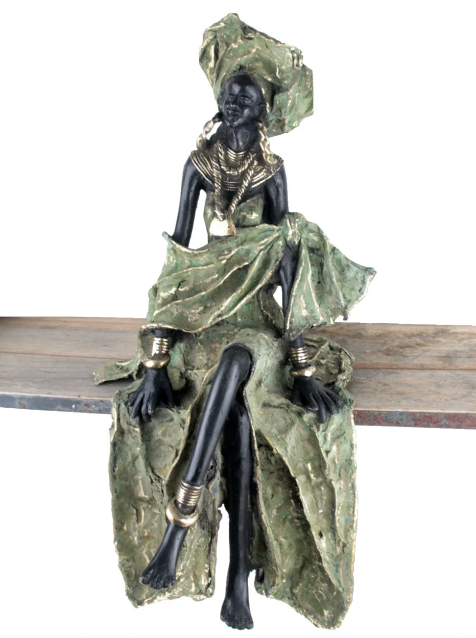 The Muse 32 - West African Bronze Statue
