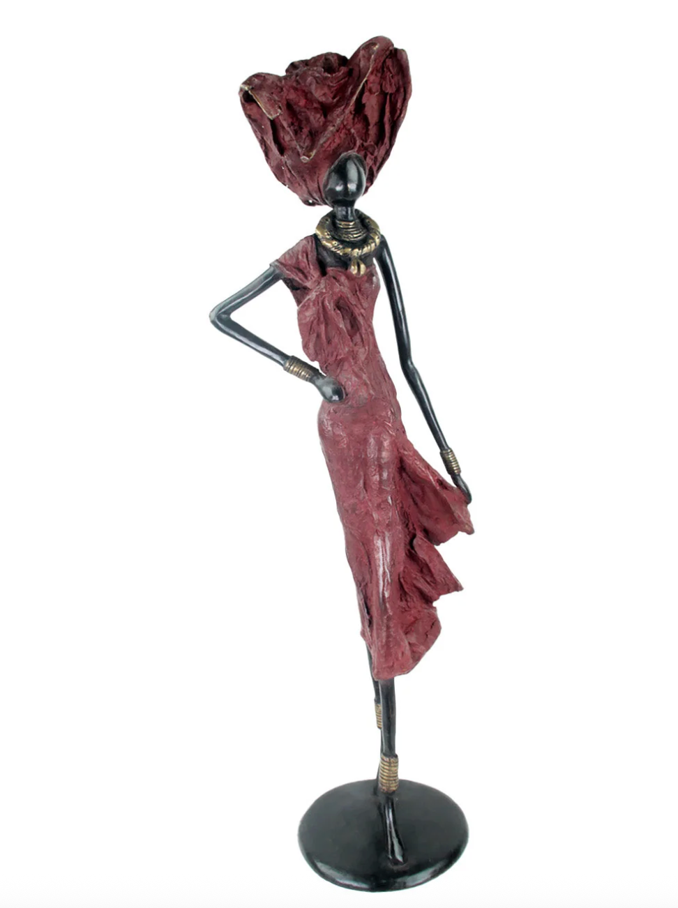 The Muse 33 - West African Bronze Statue