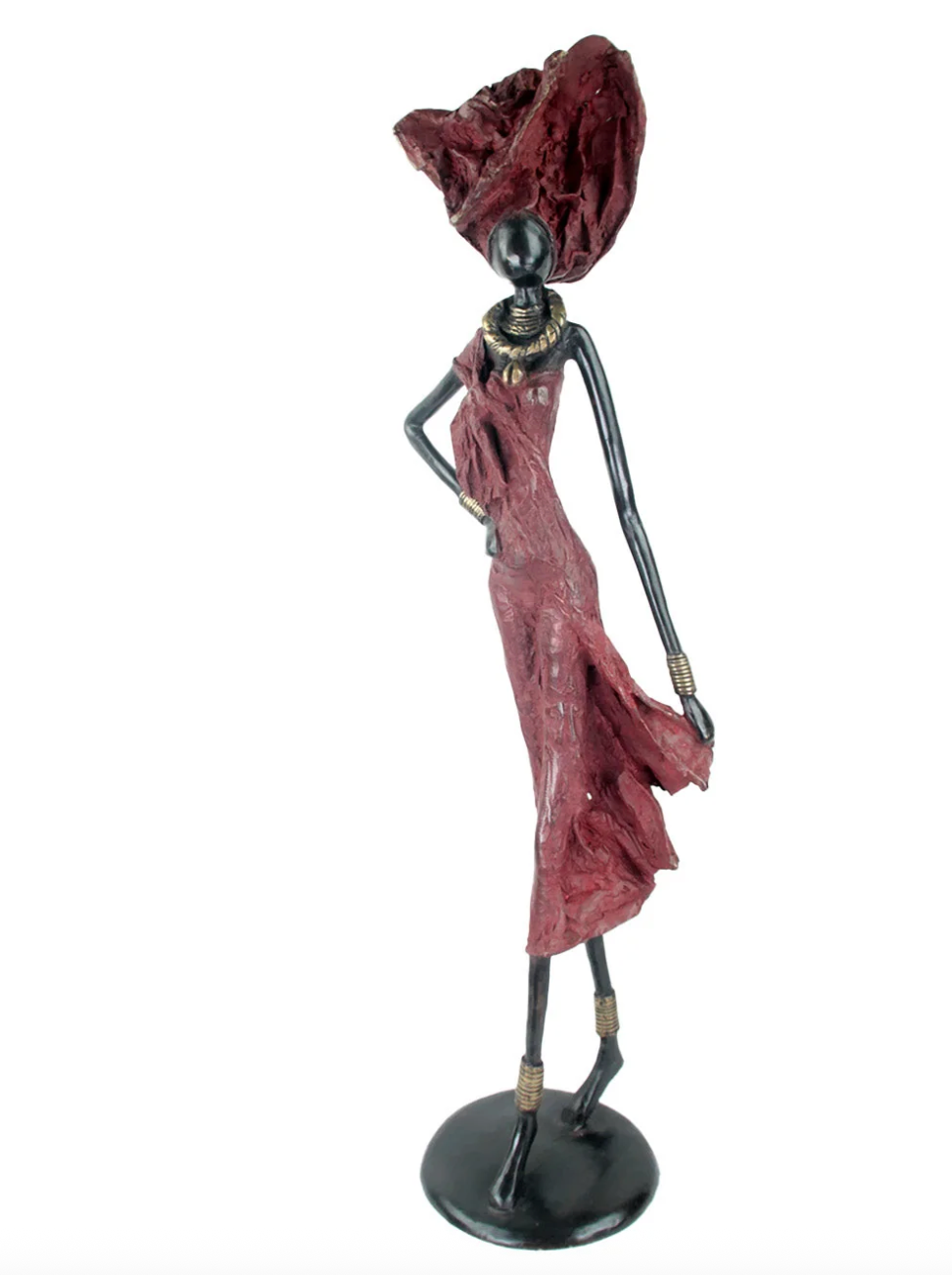The Muse 33 - West African Bronze Statue