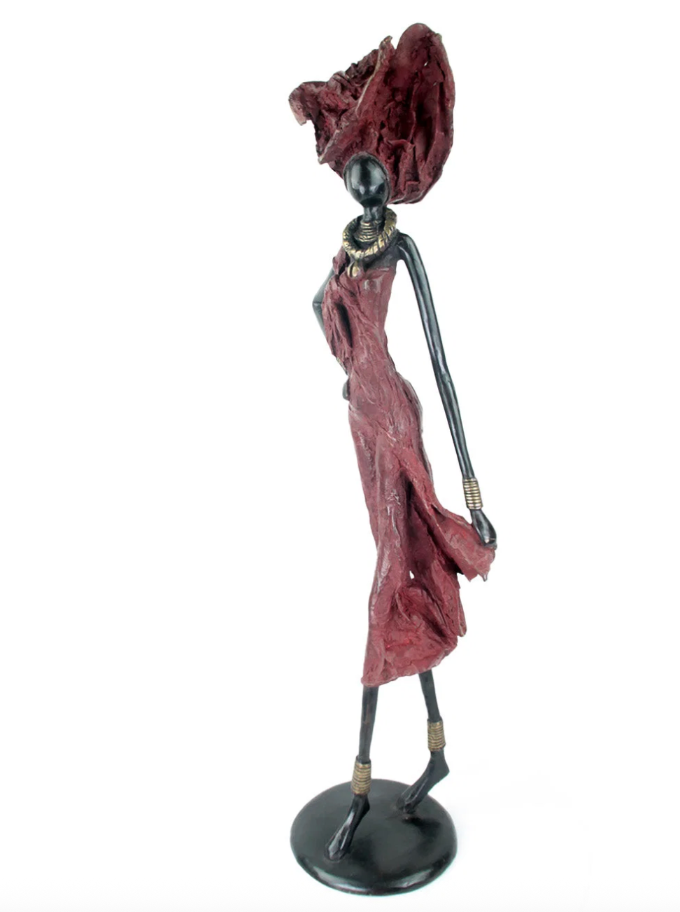 The Muse 33 - West African Bronze Statue