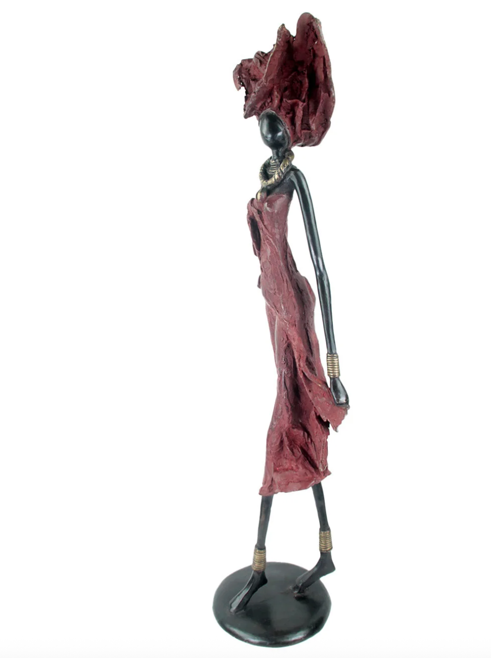 The Muse 33 - West African Bronze Statue