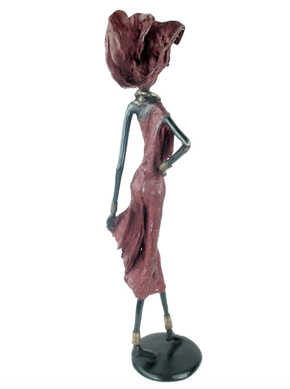 The Muse 33 - West African Bronze Statue