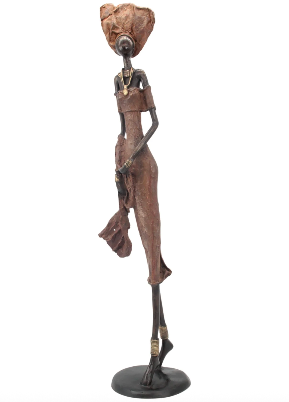 The Muse 34 - West African Bronze Statue