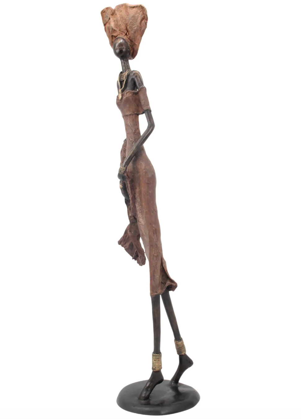 The Muse 34 - West African Bronze Statue