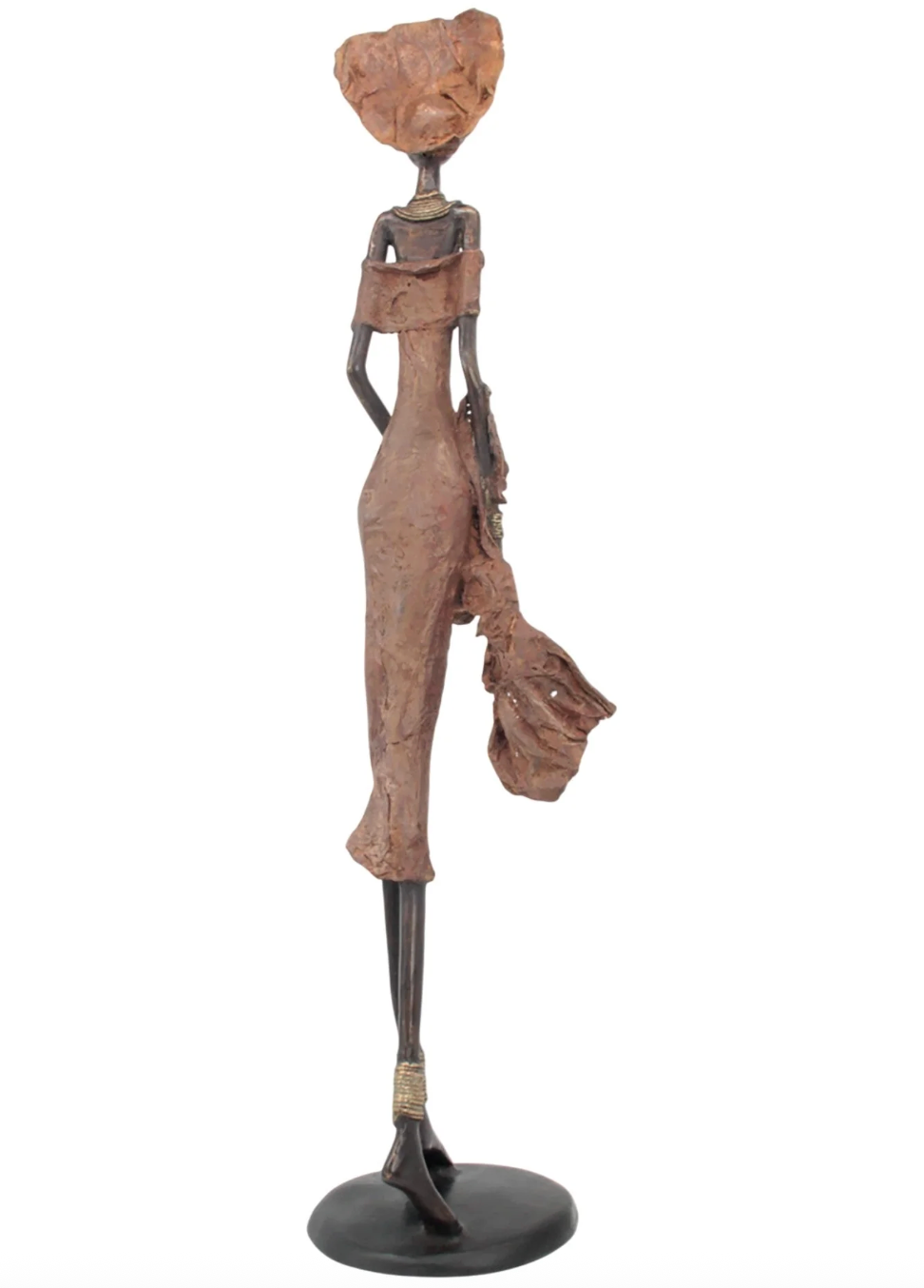 The Muse 34 - West African Bronze Statue