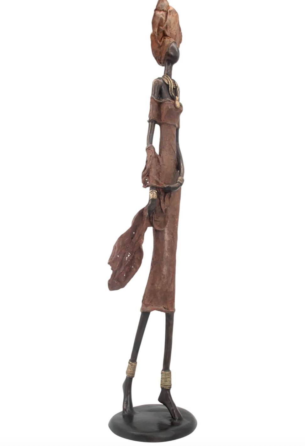 The Muse 34 - West African Bronze Statue