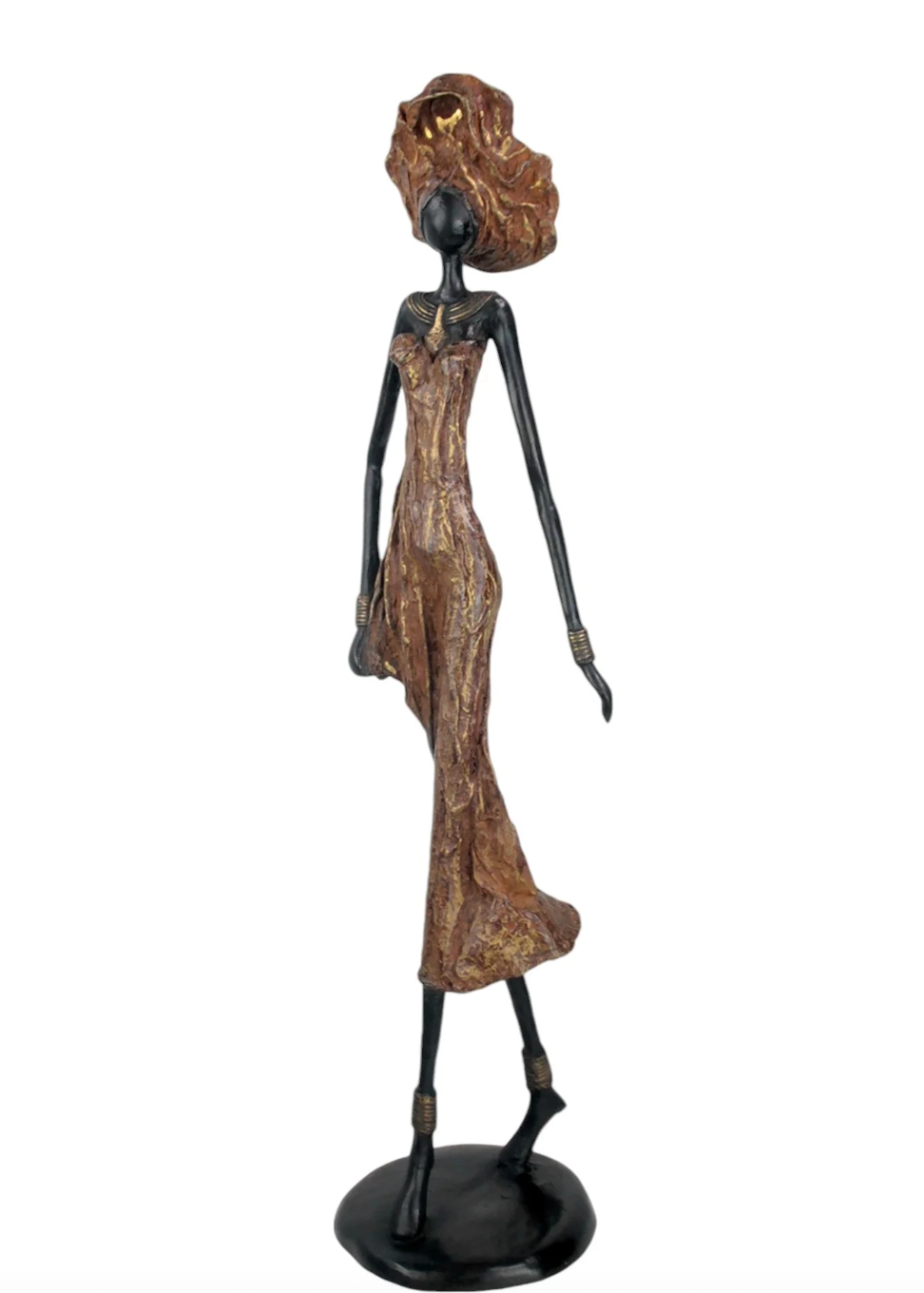 The Muse 36 - West African Bronze Statue