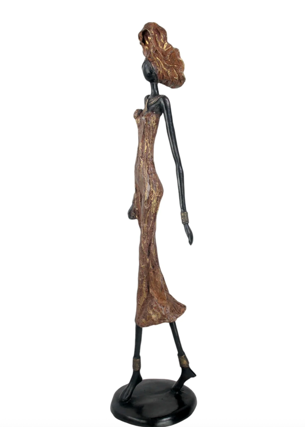The Muse 36 - West African Bronze Statue
