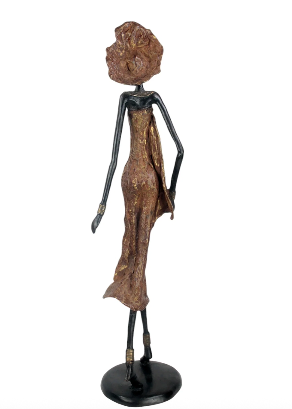 The Muse 36 - West African Bronze Statue