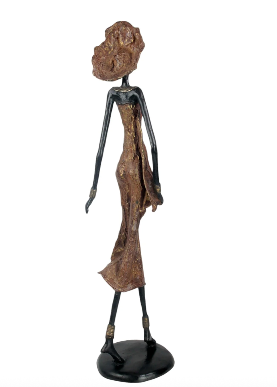 The Muse 36 - West African Bronze Statue