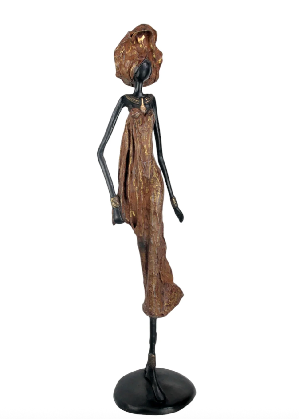 The Muse 36 - West African Bronze Statue