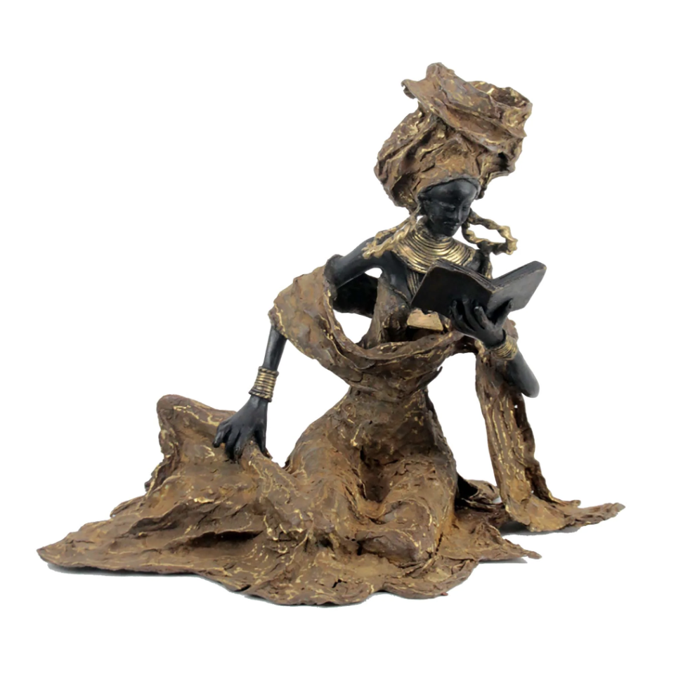 The Muse 37 - West African Bronze Statue