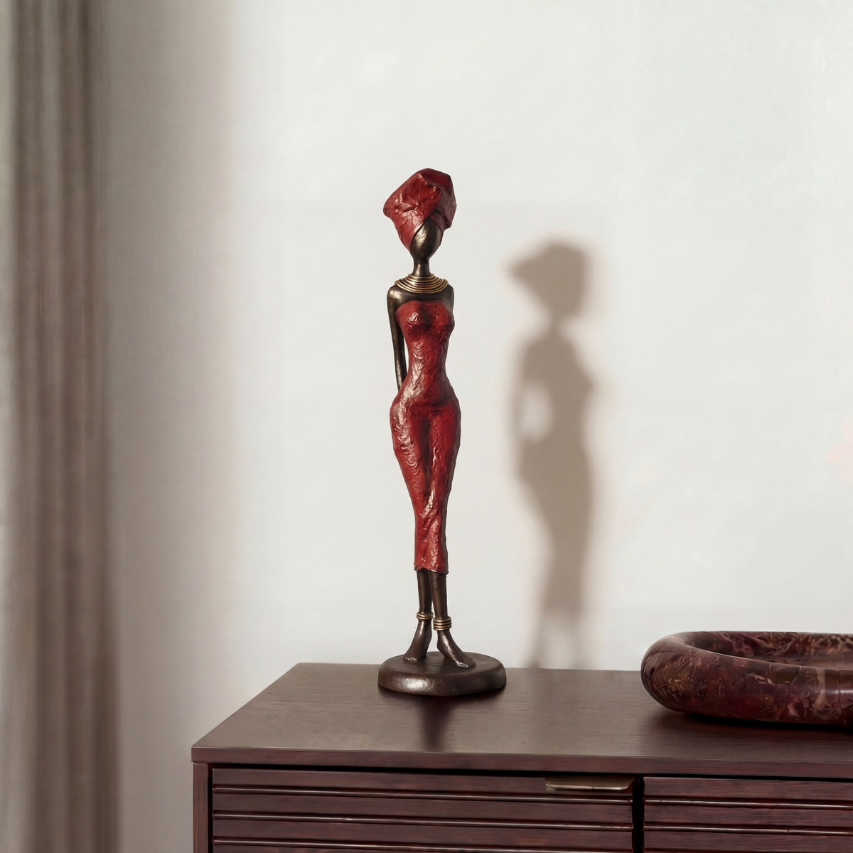 The Muse 06 - West African Bronze Statue