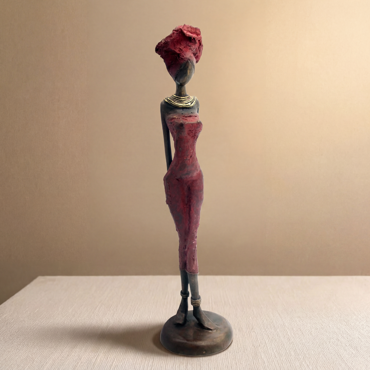 The Muse 06 - West African Bronze Statue