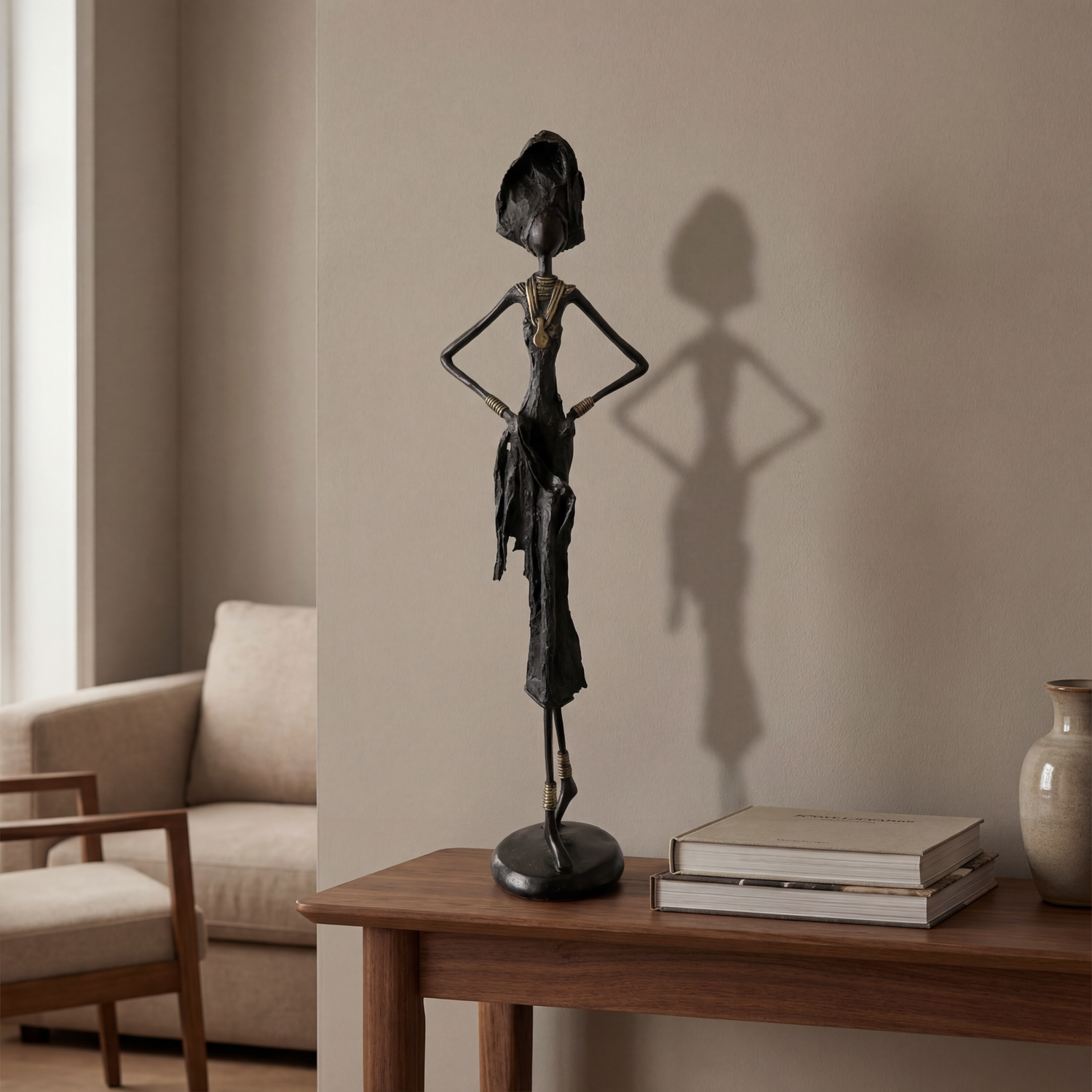 UMOJA Bronze Muse 09